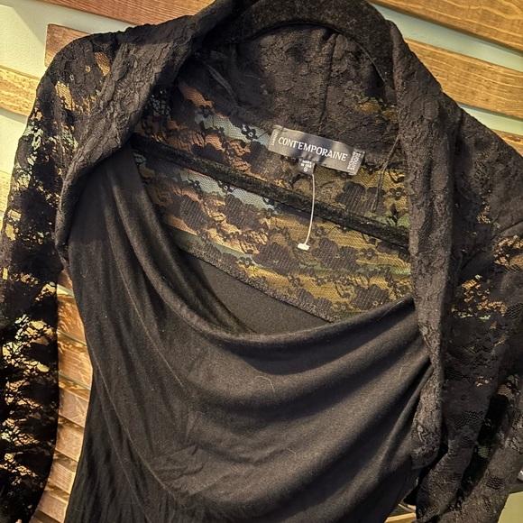 CONTEMPORAINE lace top - Picture 2 of 4